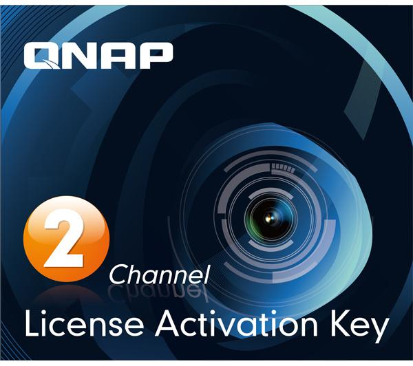 QNAP - NAS - QNAP LIC-CAM-NAS-2CH kamera Licensz plusz 2 db csatorna
