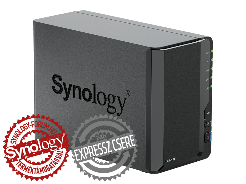 Synology - NAS - NAS Synology DS224+ (6Gb) Disk Station 2x3,5' 4x2GHz J425