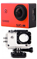 SJCAM - Fnykpezgp - SJCAM SJ4000 FHD sportkamera + vzll tok, piros