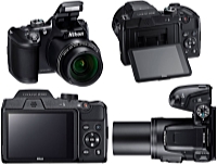 Nikon - Fnykpezgp - Nikon Coolpix B500 16Mp digitlis kamera, fekete