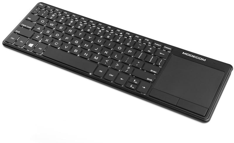 Modecom - Keyboard Billentyzet - Key HU Modecom Volcano Wireless MC-TPK2 Touchpad Black