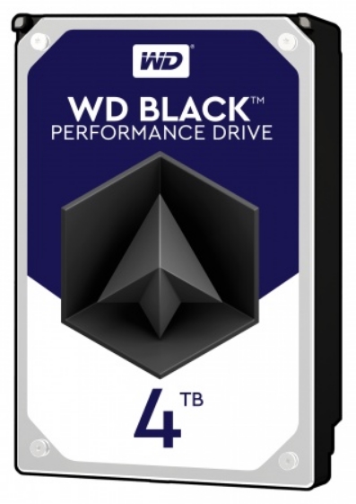 WD - Drive HDD 3,5 - Western Digital Black 4TB 3.5' 256Mb 7200rpm SATA3 merevlemez