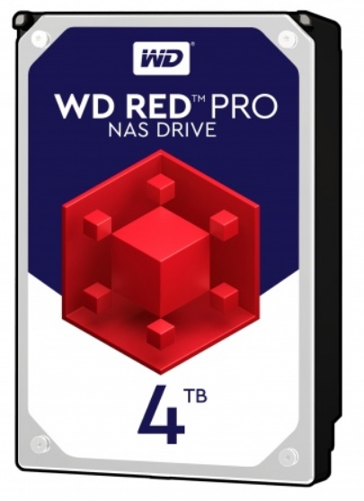 WD - Drive HDD 3,5 - Western Digital Red Pro 4TB 3.5' 256Mb 7200rpm SATA3 merevlemez