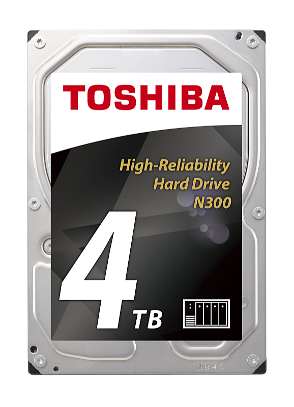 Toshiba - Drive HDD 3,5 - Toshiba N300 4Tb 256Mb 7200rpm SATA3 merevlemez HDWG440EZSTA