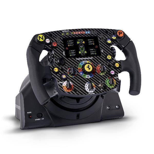 Thrustmaster - Jtk Vez. Joy, Korm., Gamepad - Thrustmaster Formula Wheel Add-On Ferrari SF1000 Edition Kormny Add-On PC, PlayStation 4 Fekete 4060172