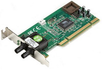 Black Box - Hlzati adapter - Black Box 100BASE-FX Fiber PCI ST Multimode NIC