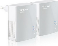 TP-Link - Hlzati adapter - TPLink TL-PA4010KIT 500Mbps 2xTL-PA4010 Nano Powerline Adapter