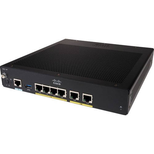 Cisco - Router - Router Cisco C921-4PLTEGB ISR 4p LTE 2x GbE WAN