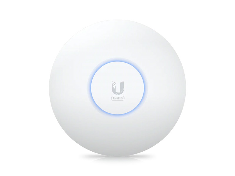 UBIQUITI - Wifi - Wlan Accp Ubiquiti UniFi 6 U6+ Ubiquiti U6+ access point. WiFi 6 model with throughput rate of 573.5 Mbps at 2.4 GHz and 2402 Mbps at 5 GHz. No POE injector included. UI recommends U-POE-AF or POE switch