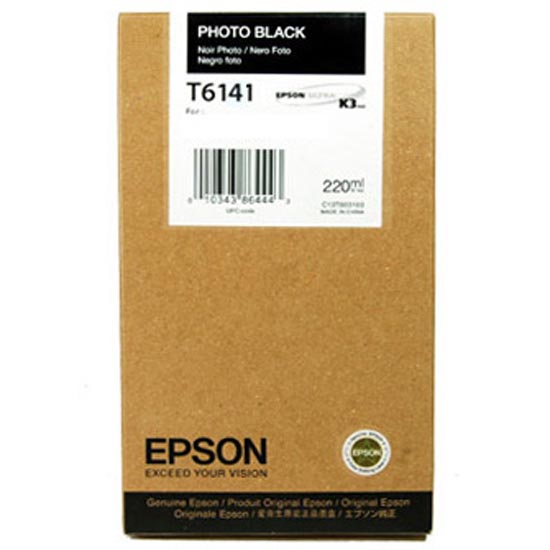 HP - Tintapatron - Epson C13T614100 220ml tintapatron, Black